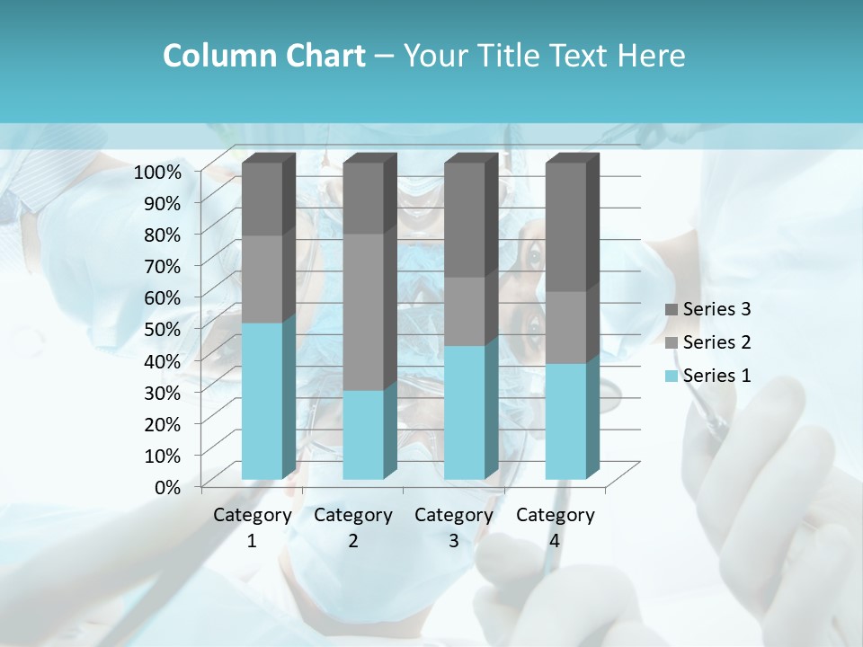 A Group Of Surgeons In A Operating Room PowerPoint Template