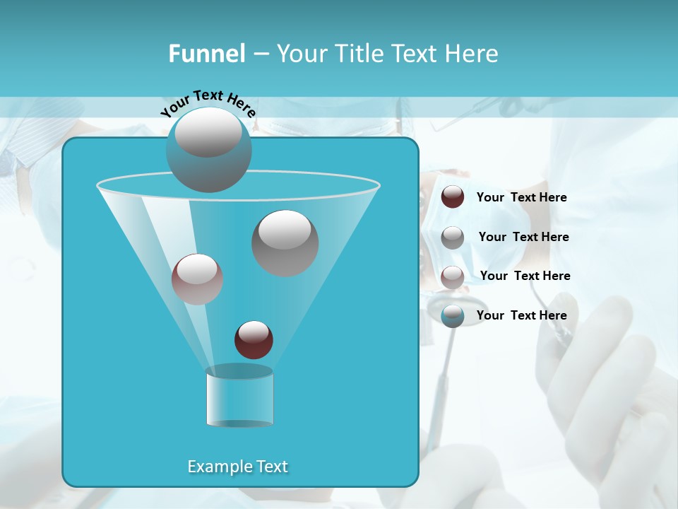 A Group Of Surgeons In A Operating Room PowerPoint Template