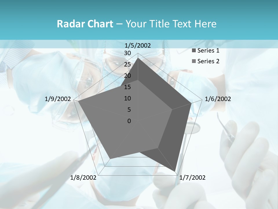 A Group Of Surgeons In A Operating Room PowerPoint Template