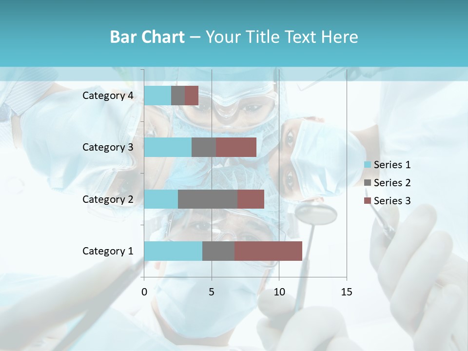 A Group Of Surgeons In A Operating Room PowerPoint Template