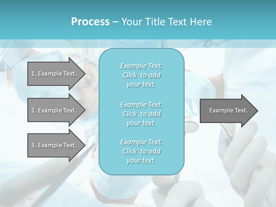 A Group Of Surgeons In A Operating Room PowerPoint Template