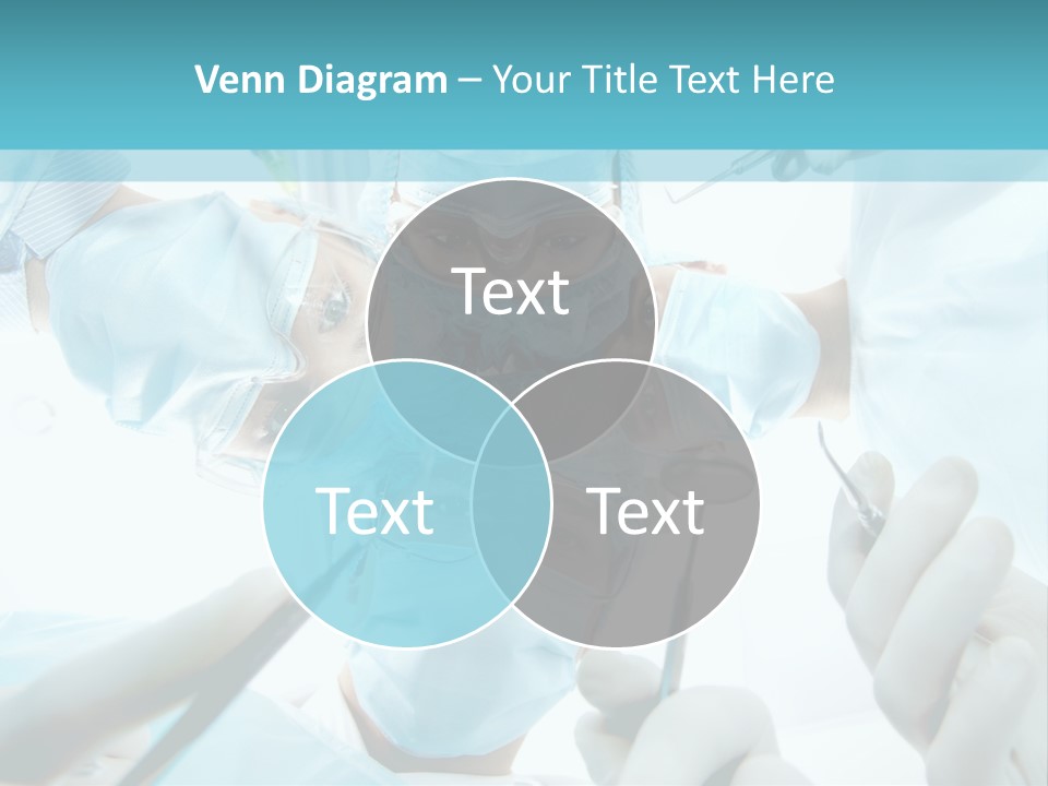 A Group Of Surgeons In A Operating Room PowerPoint Template