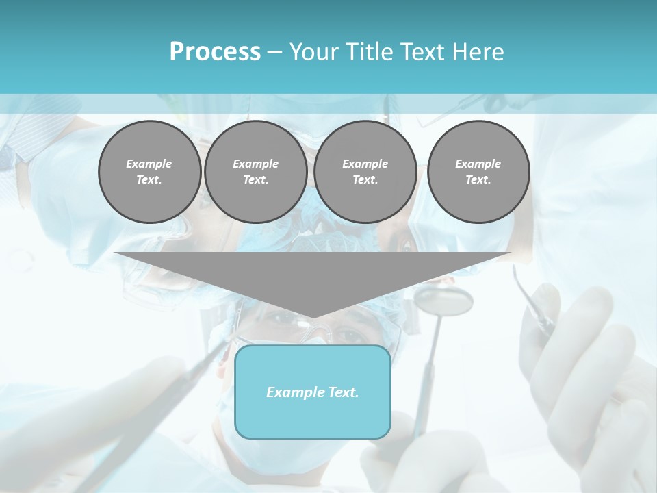 A Group Of Surgeons In A Operating Room PowerPoint Template