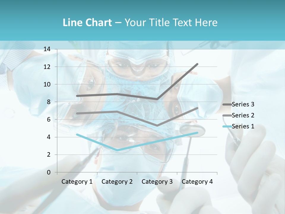 A Group Of Surgeons In A Operating Room PowerPoint Template