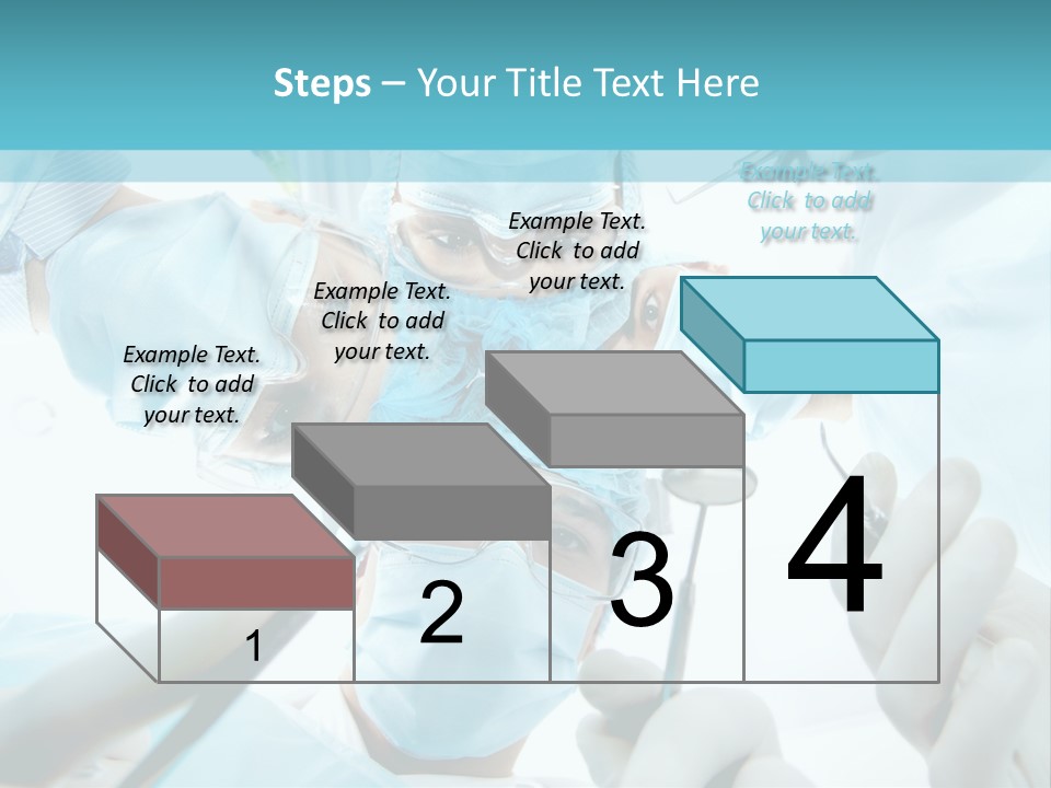 A Group Of Surgeons In A Operating Room PowerPoint Template