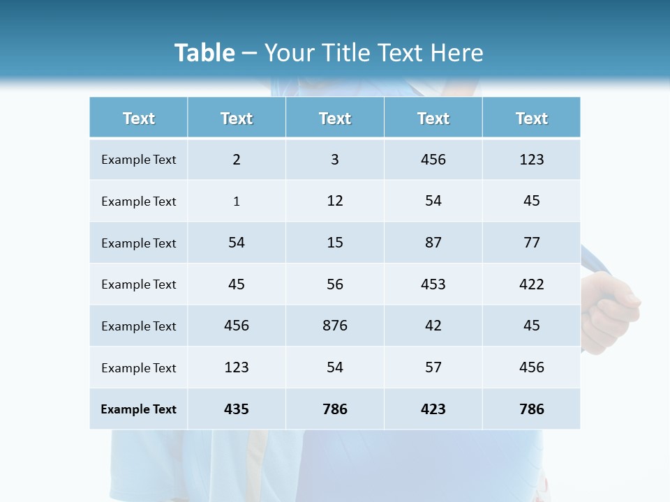 A Man And A Woman Are Exercising On Exercise Balls PowerPoint Template