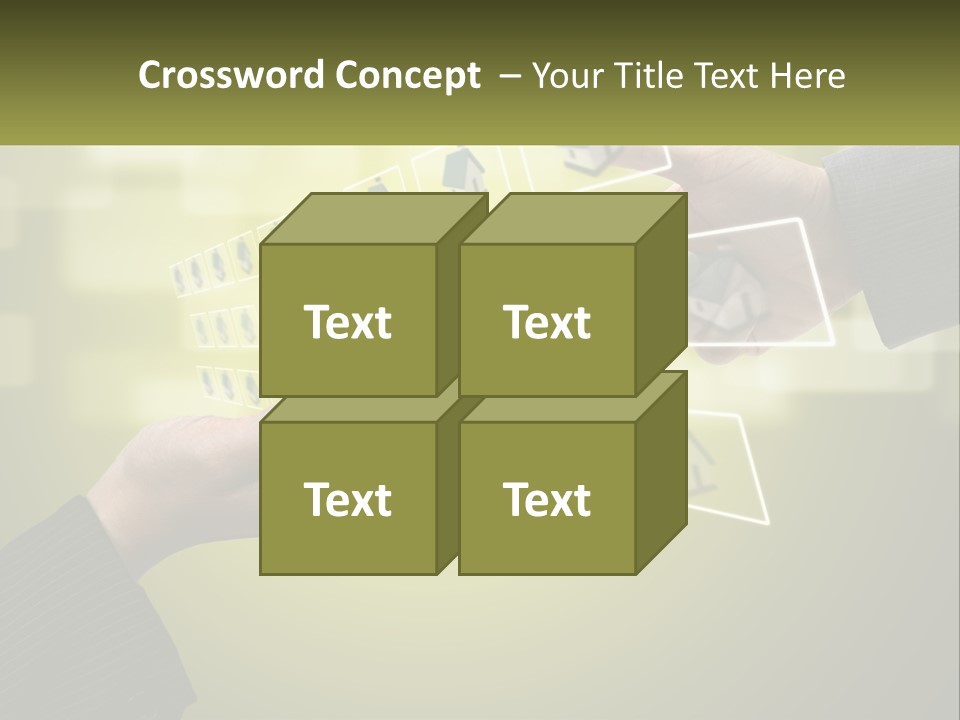 A Person Touching A Button On A Touch Screen PowerPoint Template