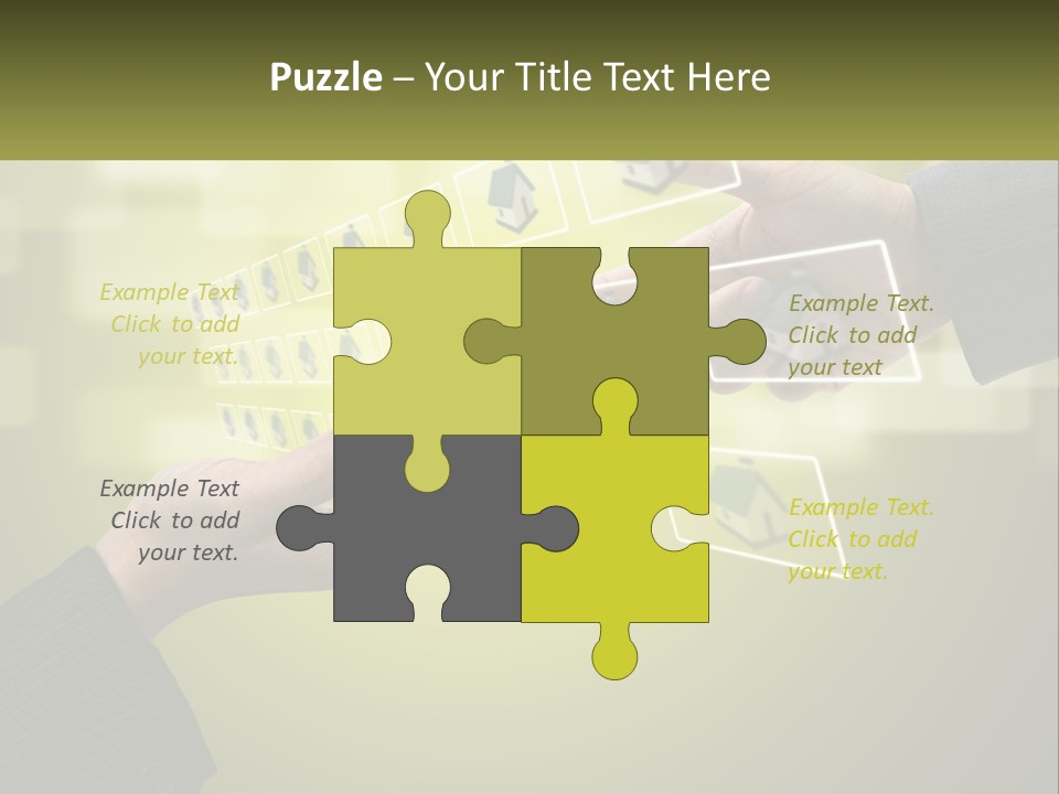 A Person Touching A Button On A Touch Screen PowerPoint Template