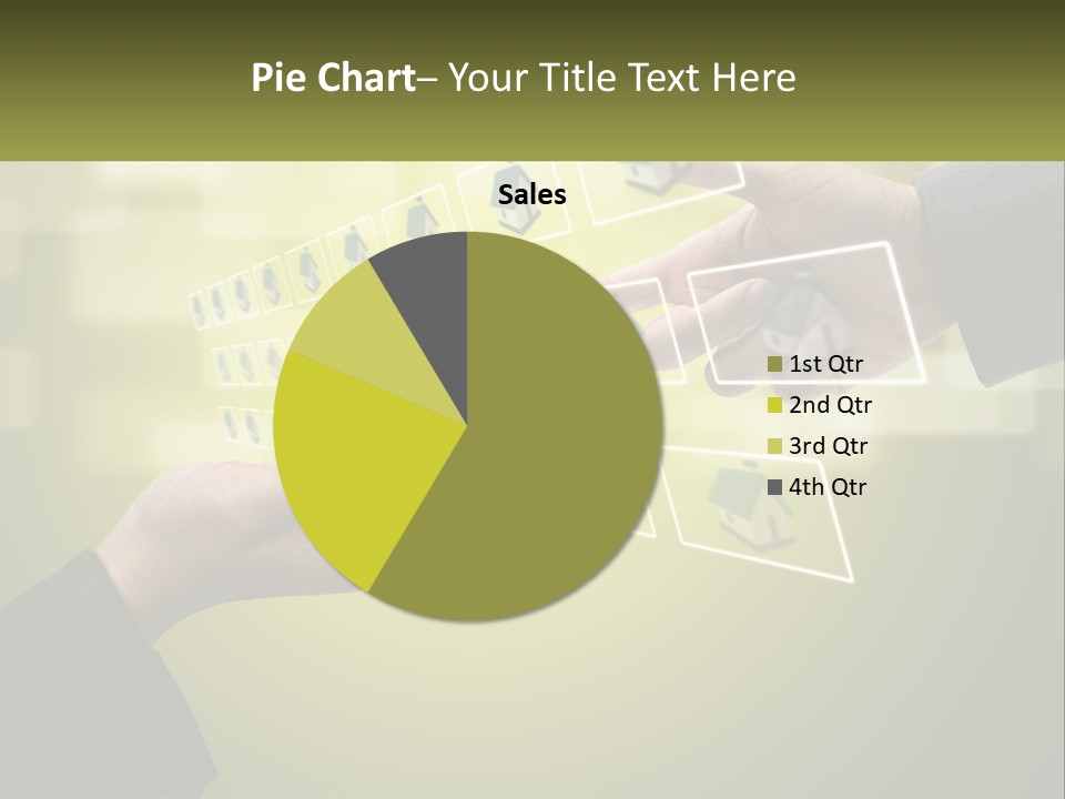 A Person Touching A Button On A Touch Screen PowerPoint Template