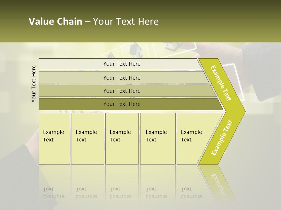 A Person Touching A Button On A Touch Screen PowerPoint Template