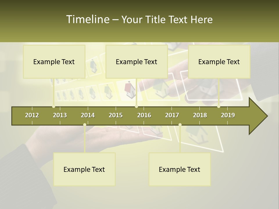 A Person Touching A Button On A Touch Screen PowerPoint Template