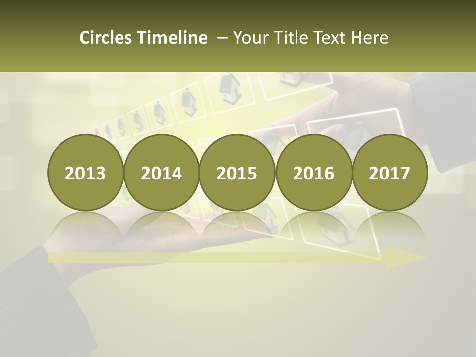 A Person Touching A Button On A Touch Screen PowerPoint Template