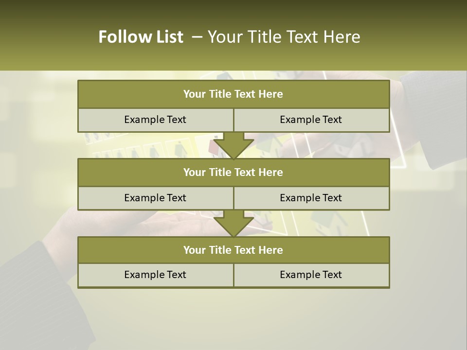 A Person Touching A Button On A Touch Screen PowerPoint Template