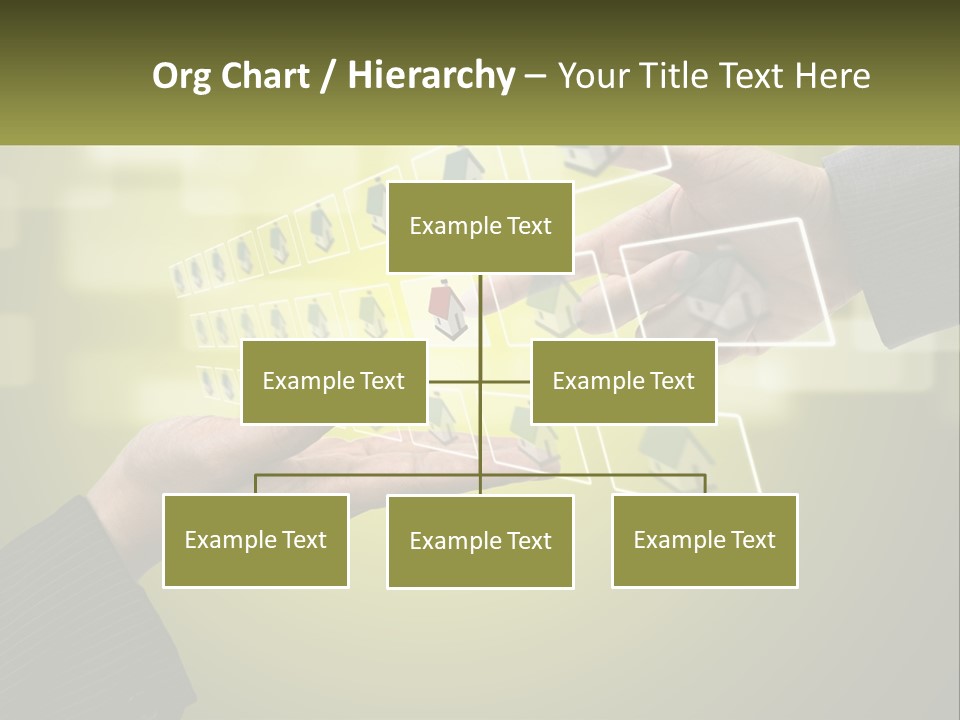 A Person Touching A Button On A Touch Screen PowerPoint Template