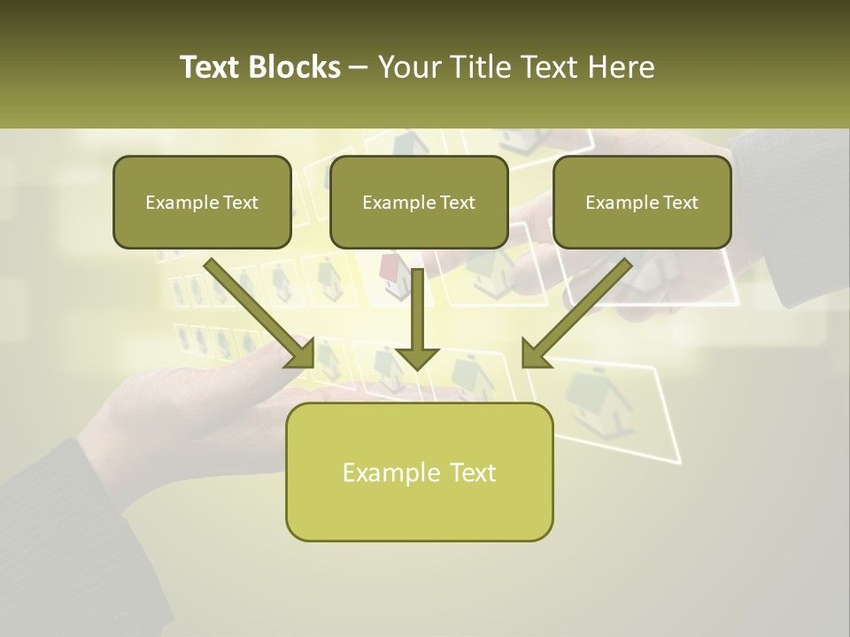 A Person Touching A Button On A Touch Screen PowerPoint Template
