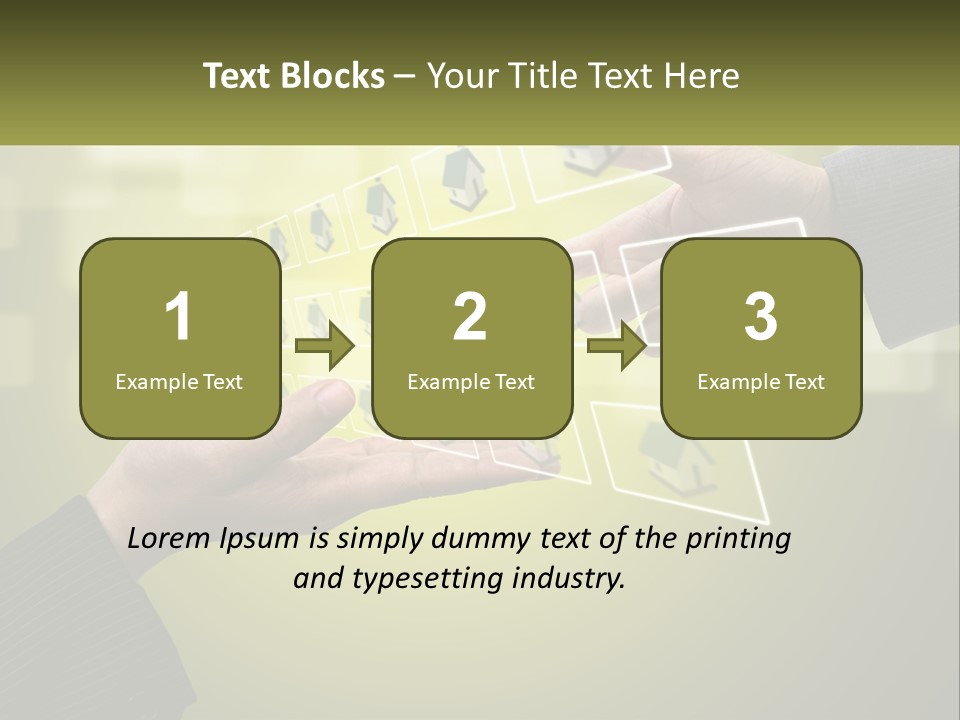 A Person Touching A Button On A Touch Screen PowerPoint Template