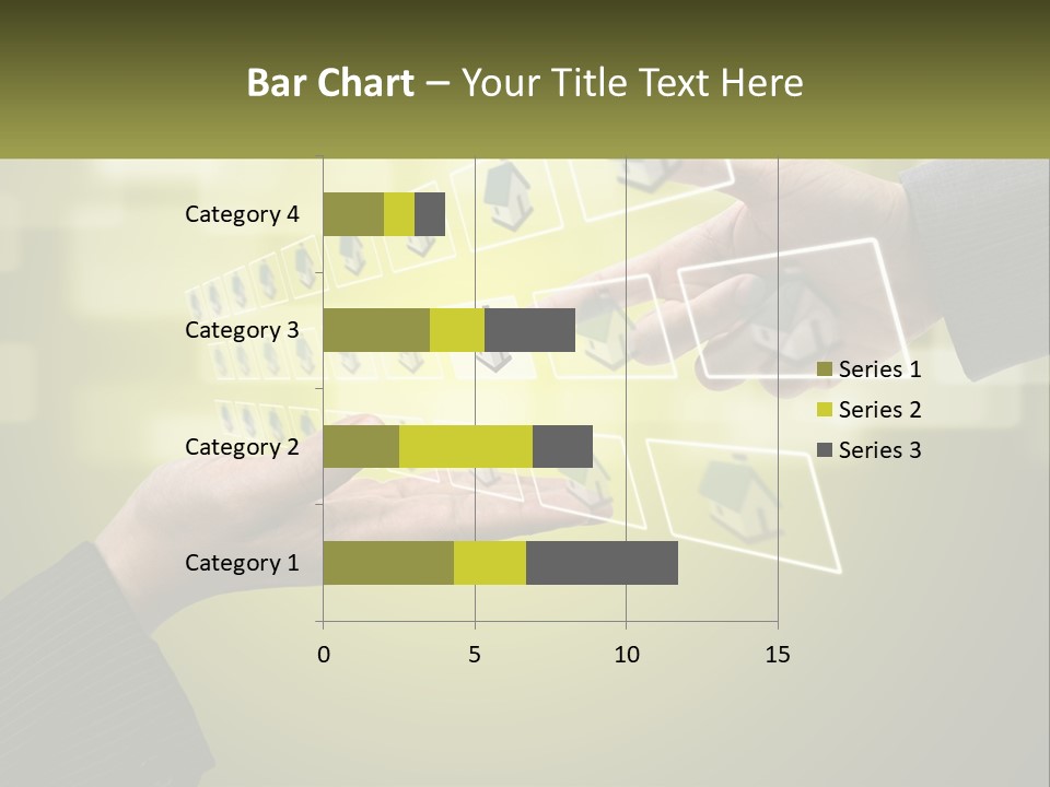 A Person Touching A Button On A Touch Screen PowerPoint Template