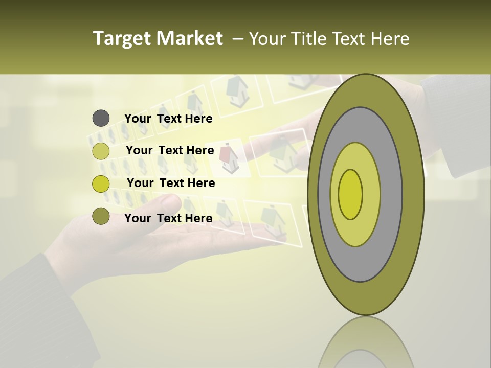 A Person Touching A Button On A Touch Screen PowerPoint Template