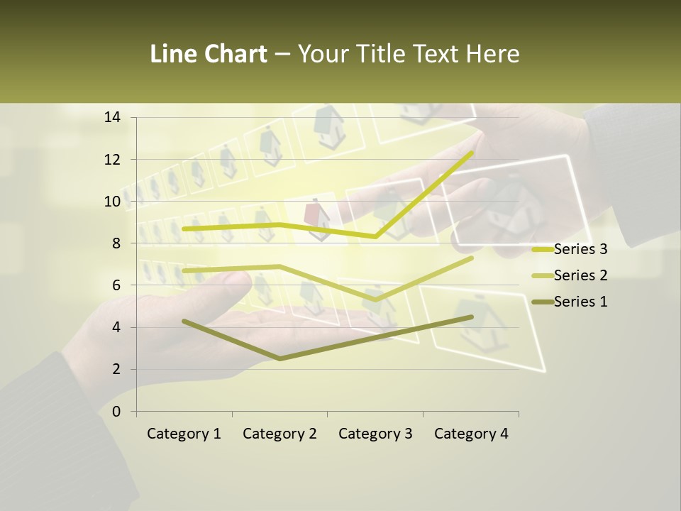 A Person Touching A Button On A Touch Screen PowerPoint Template