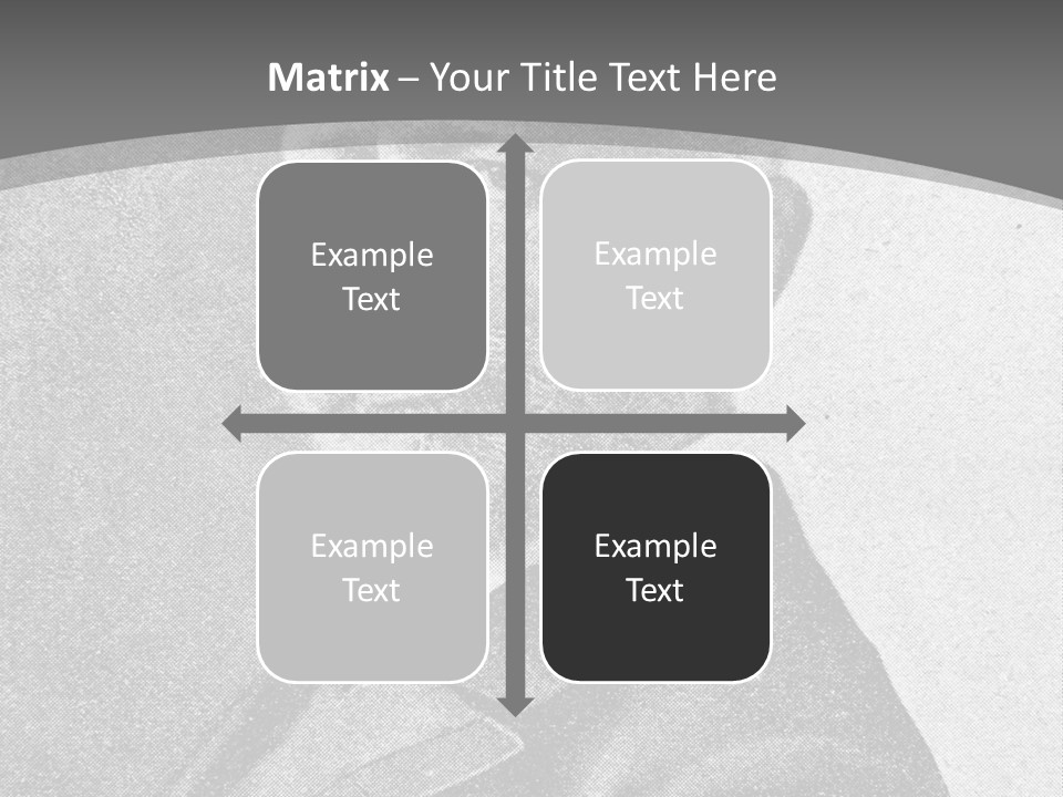 A Black And White Photo Of A Man With A Beard PowerPoint Template