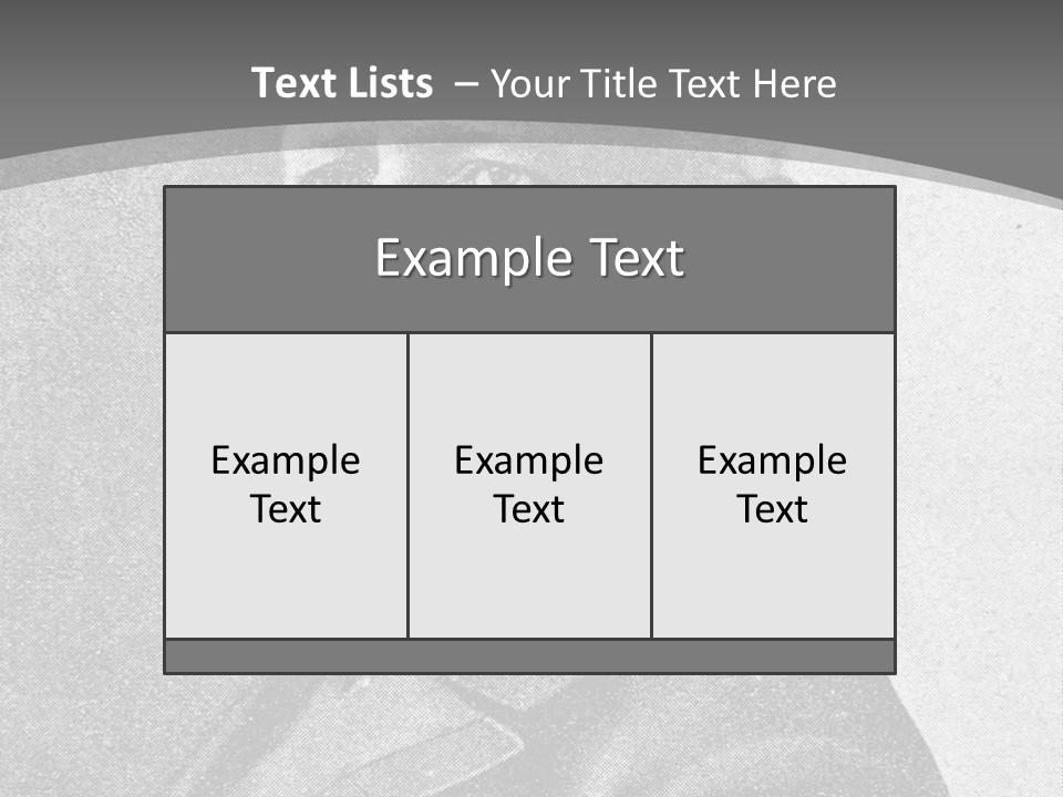 A Black And White Photo Of A Man With A Beard PowerPoint Template