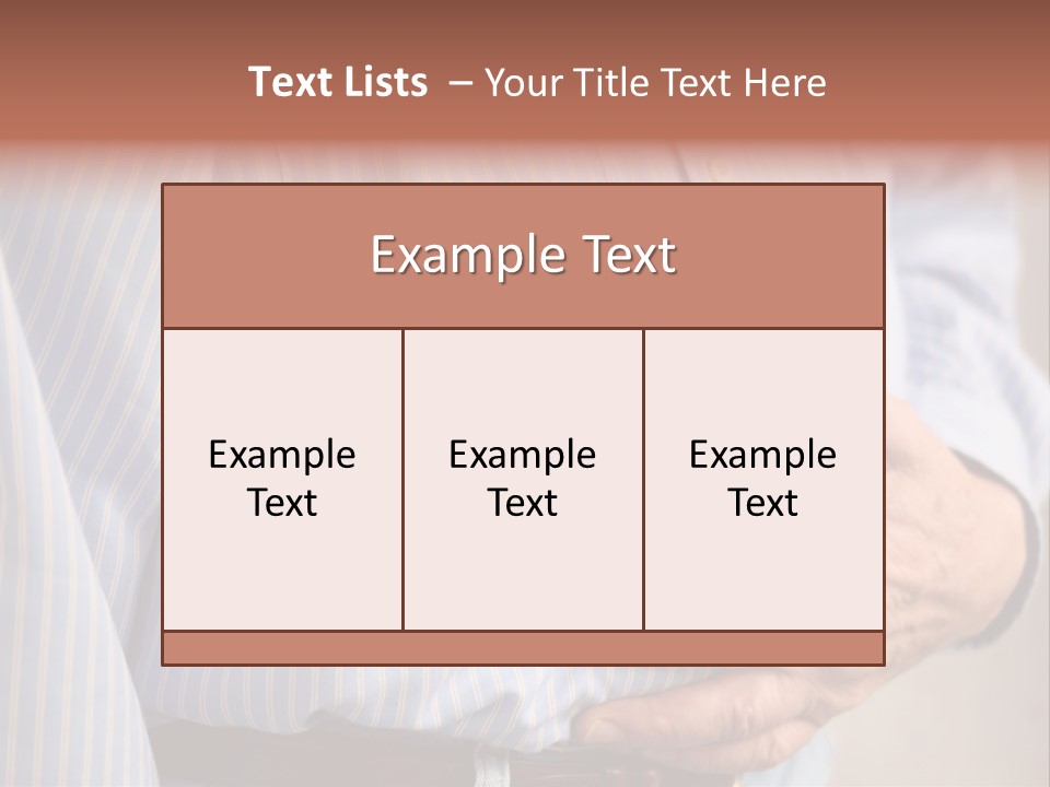 A Man Is Holding His Stomach With His Hands PowerPoint Template