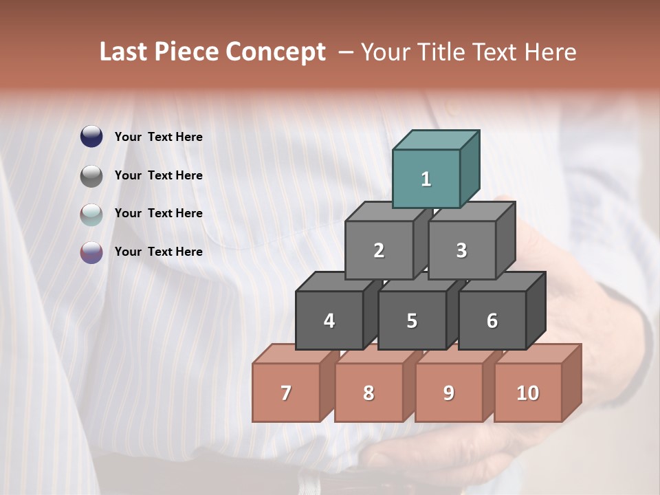 A Man Is Holding His Stomach With His Hands PowerPoint Template