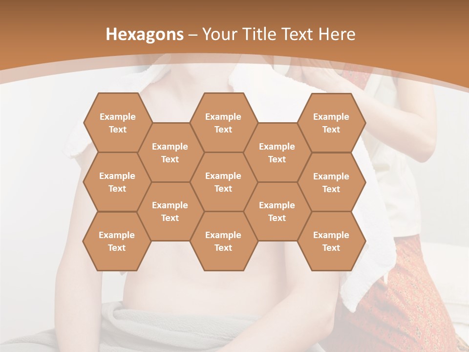 A Man Sitting On A Bed Next To A Woman PowerPoint Template