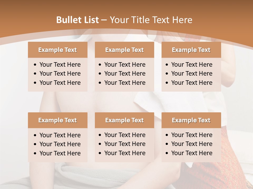 A Man Sitting On A Bed Next To A Woman PowerPoint Template