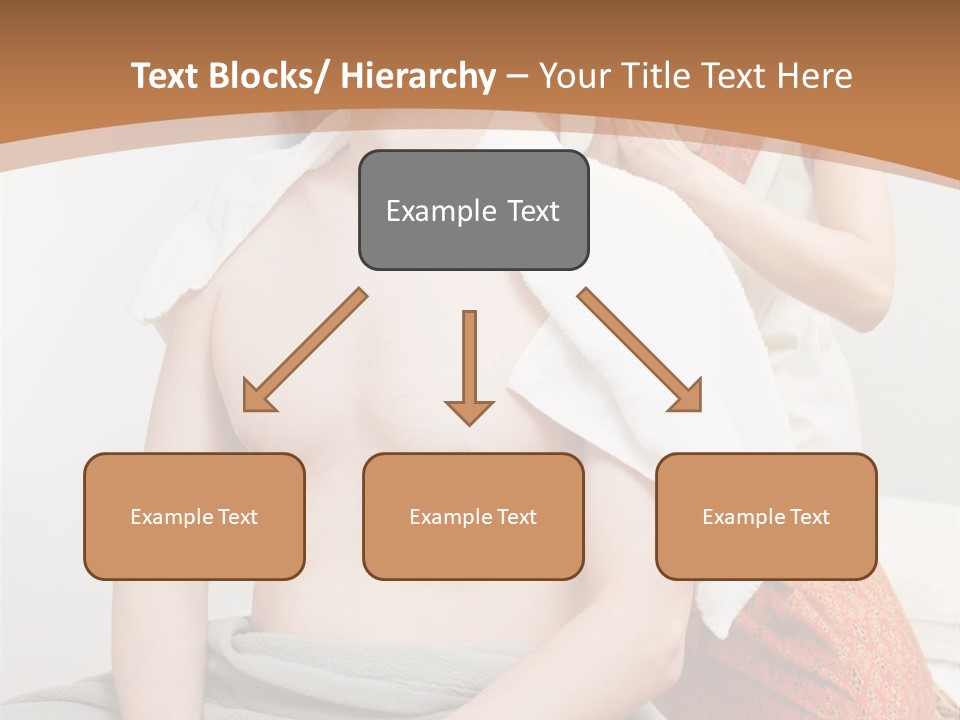 A Man Sitting On A Bed Next To A Woman PowerPoint Template
