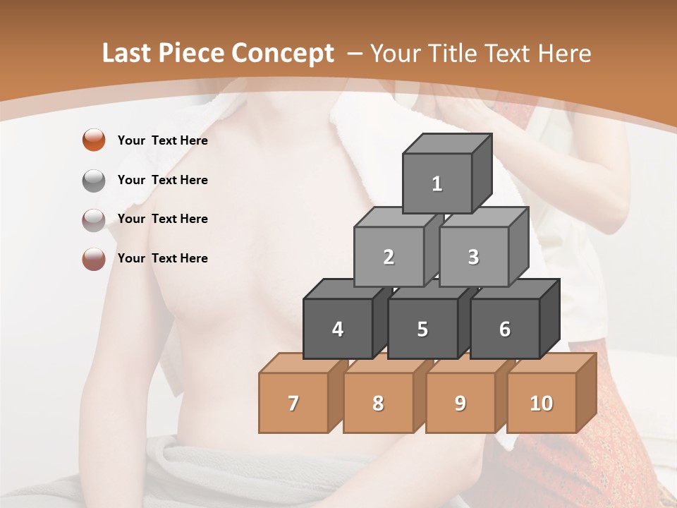 A Man Sitting On A Bed Next To A Woman PowerPoint Template