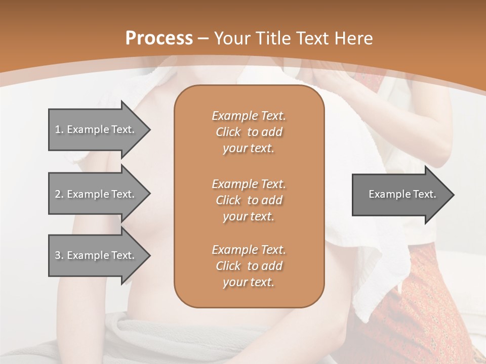 A Man Sitting On A Bed Next To A Woman PowerPoint Template