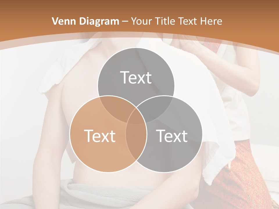 A Man Sitting On A Bed Next To A Woman PowerPoint Template