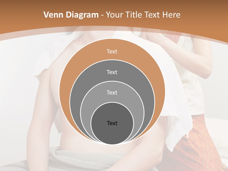 A Man Sitting On A Bed Next To A Woman PowerPoint Template