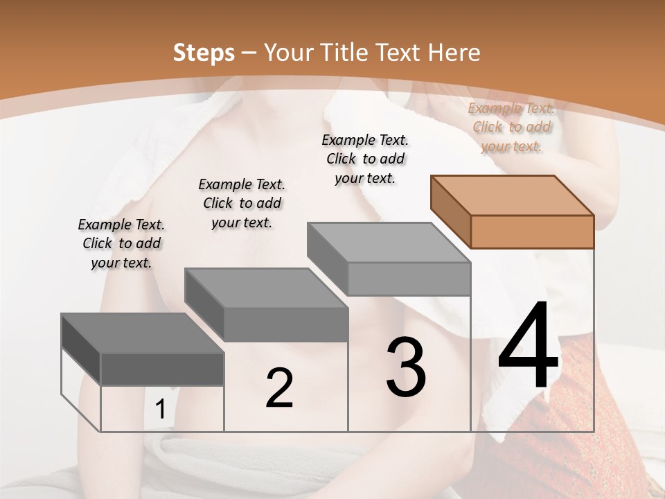 A Man Sitting On A Bed Next To A Woman PowerPoint Template