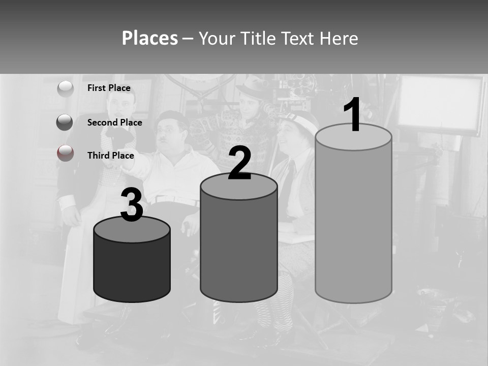 A Group Of People Sitting Around Each Other PowerPoint Template