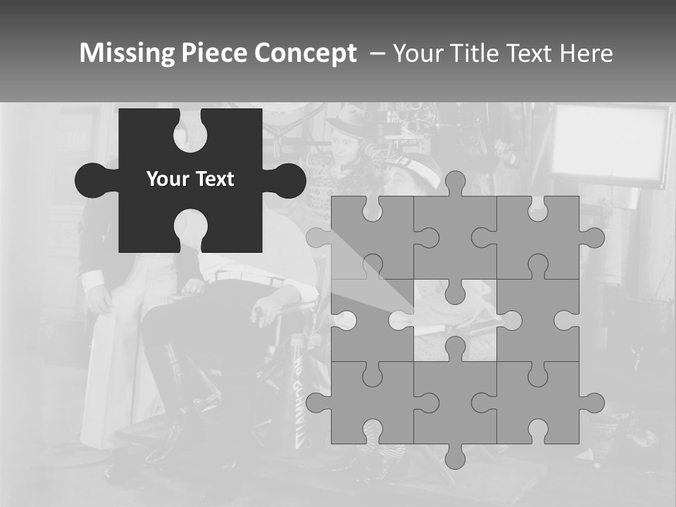 A Group Of People Sitting Around Each Other PowerPoint Template