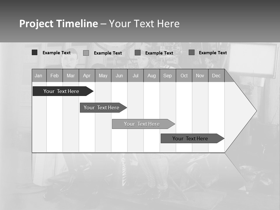 A Group Of People Sitting Around Each Other PowerPoint Template