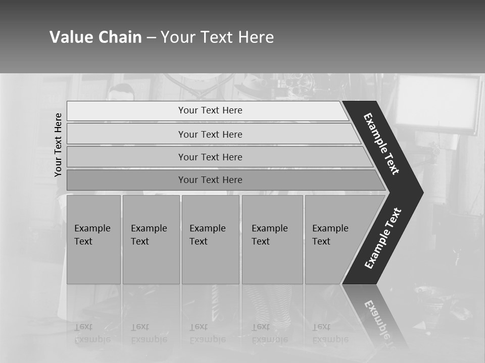A Group Of People Sitting Around Each Other PowerPoint Template