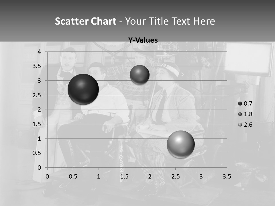 A Group Of People Sitting Around Each Other PowerPoint Template
