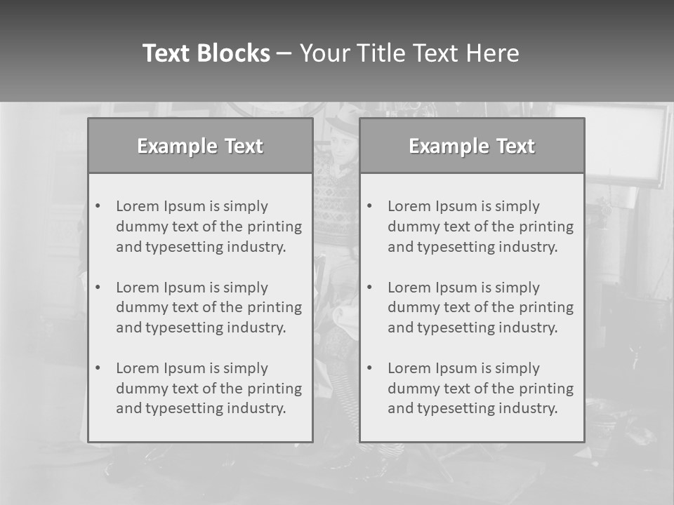 A Group Of People Sitting Around Each Other PowerPoint Template