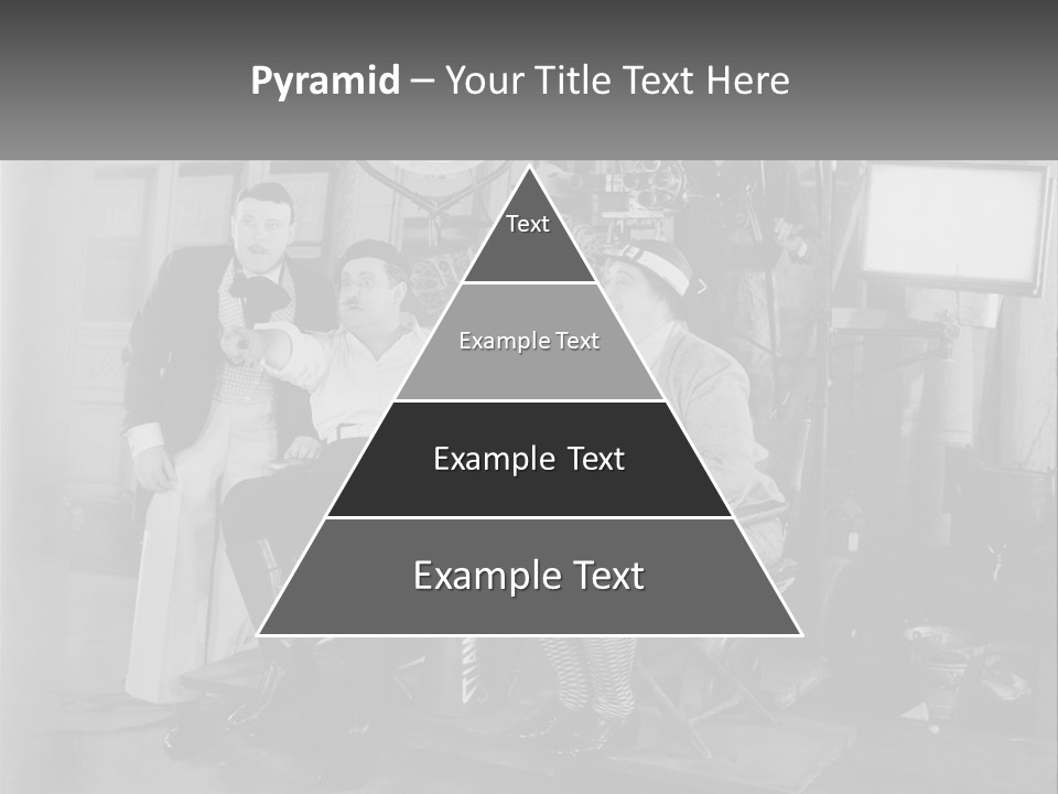 A Group Of People Sitting Around Each Other PowerPoint Template