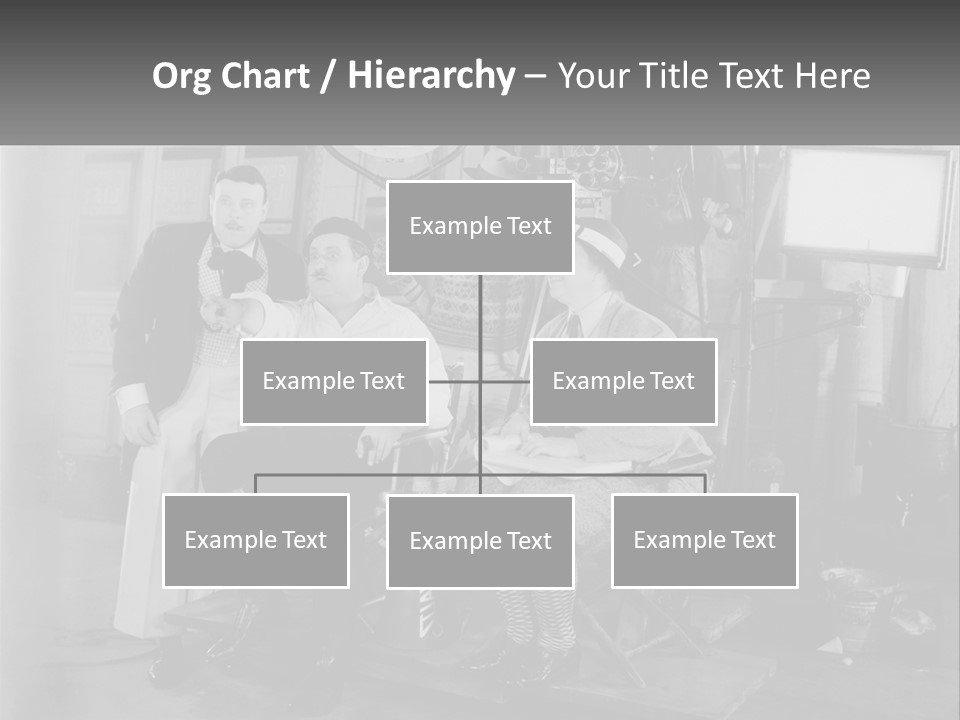 A Group Of People Sitting Around Each Other PowerPoint Template