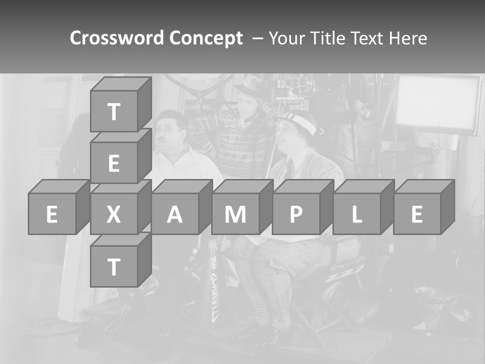 A Group Of People Sitting Around Each Other PowerPoint Template