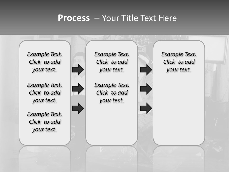 A Group Of People Sitting Around Each Other PowerPoint Template