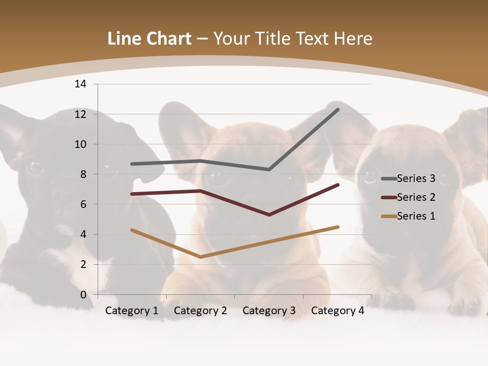 A Group Of Puppies Sitting Next To Each Other PowerPoint Template