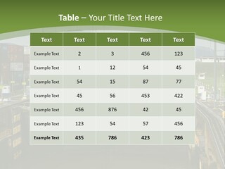 A Large Body Of Water With A Bridge In The Middle Of It PowerPoint Template