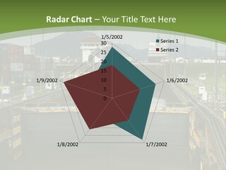 A Large Body Of Water With A Bridge In The Middle Of It PowerPoint Template