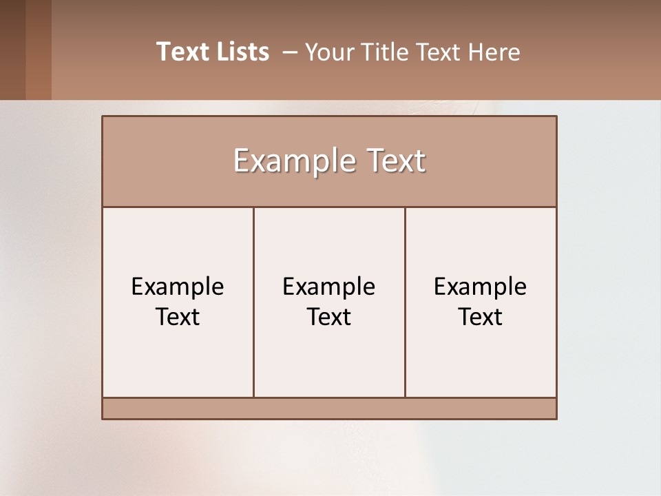 A Close Up Of A Blue Eye With A Brown Background PowerPoint Template
