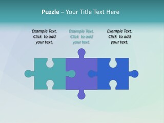 A Blue And Green Abstract Background With The Word Name Of Presentation PowerPoint Template